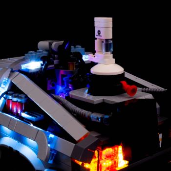 LED-Beleuchtungs-Set für LEGO® Die Zeitmaschine (DeLorean) aus Zurück in die Zukunft #10300